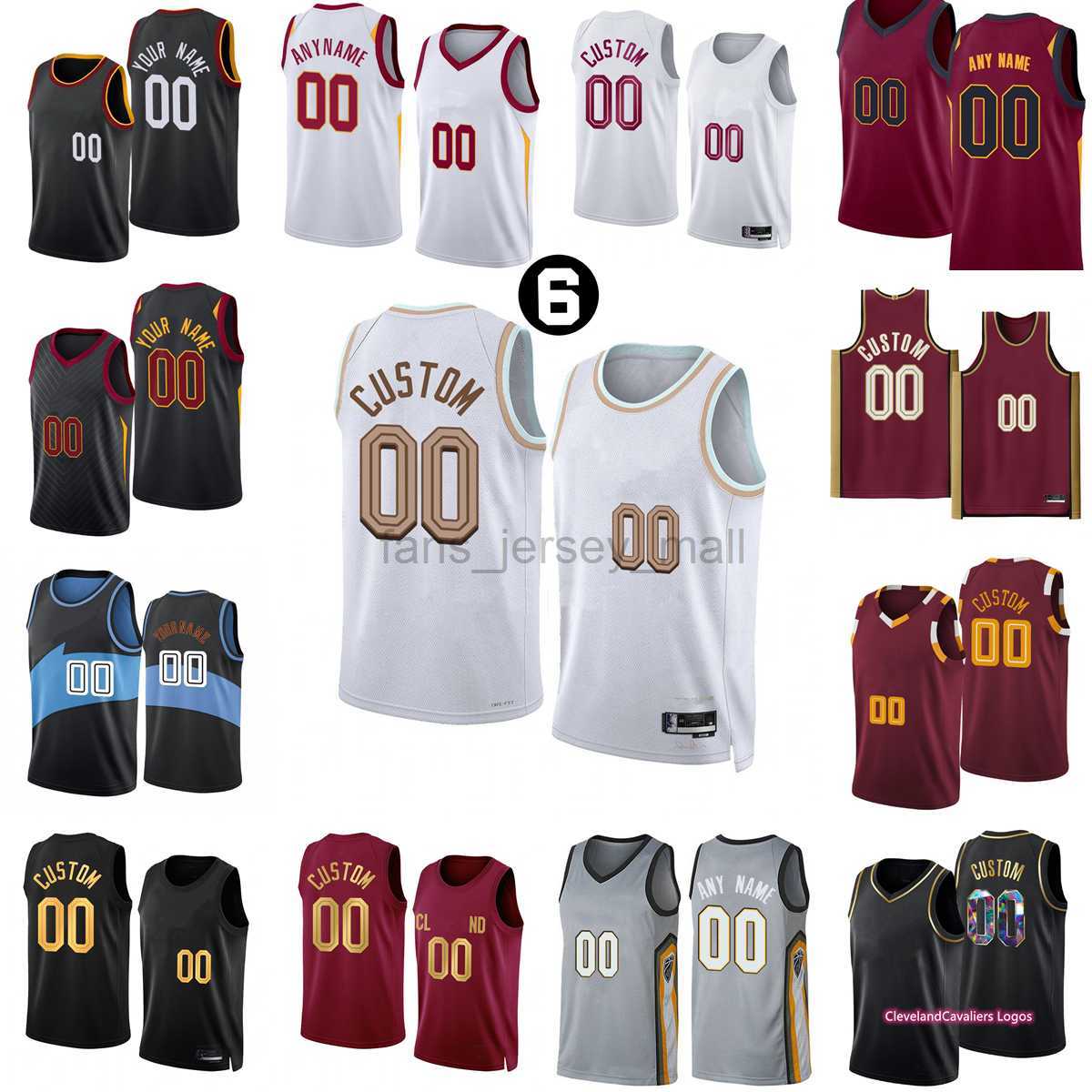 

Custom 2023 New Season Printed Basketball Jerseys 0 Kevin 45 Donovan Love Mitchel 31 Jarrett 3 Caris Allen LeVert Cedi 16 Osman Evan 4 Mobley10 Darius Garland Windler