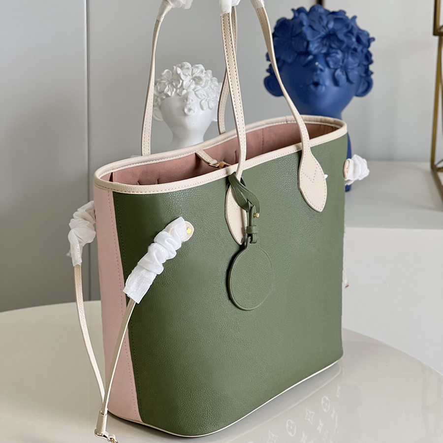 

Shoulder Bags High Lmitation Designer Tote Bag Genuine Leather The Large Capacity Bag M46102 31CM With Box ZL016