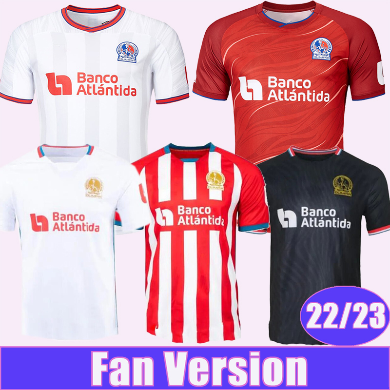 

2022 23 C.D. Olimpia Mens Soccer Jerseys GARCIA ALVAREZ Home White Away Red 3rd Football Shirt Adult Short Sleeve, Qm10897 2023 3rd no patch