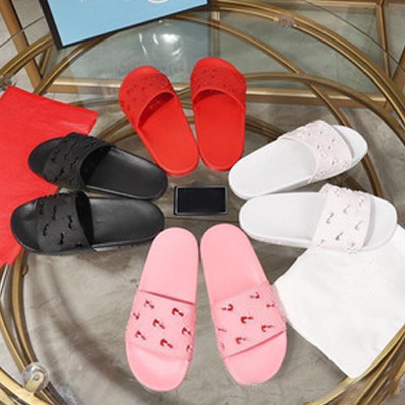 

With Box Beach slippers men Classic Flat Summer Lazy Designer Cartoon Big Head flops leather Hollow out mens Slides Hotel Bath women shoe op, Yellow