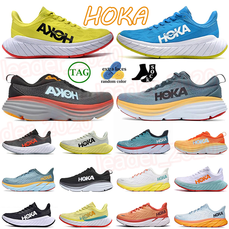 

HOKA ONE Clifton Bondi 8 Running Shoes Women Men Carbon X 2 Athletic Shoe Shock Absorbing Road Fashion Mens Womens Sneakers Highway Climbing 2023 Online Size 36-45, A11 bondi 8 (8) summer song