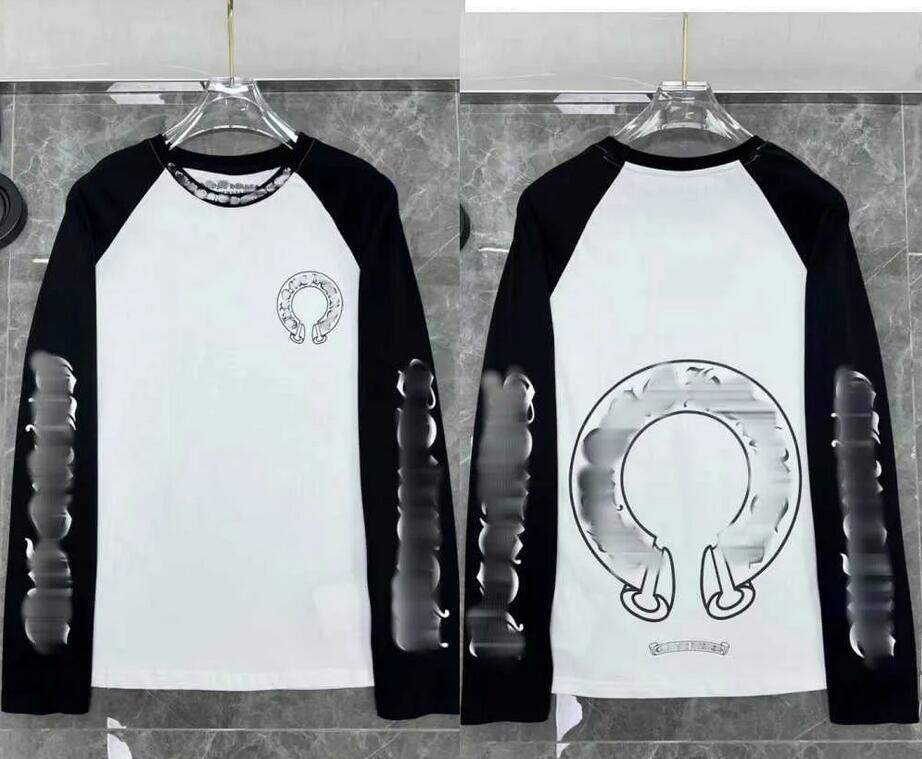 

Fashion Womens Heart Designer Sweatshirts Classic Brand Ch Loose Horseshoe Sanskrit Print Luxury Long Sleeve T-shirt Chromes Pullover Tops Coat Mens Sweater 9YO, G11