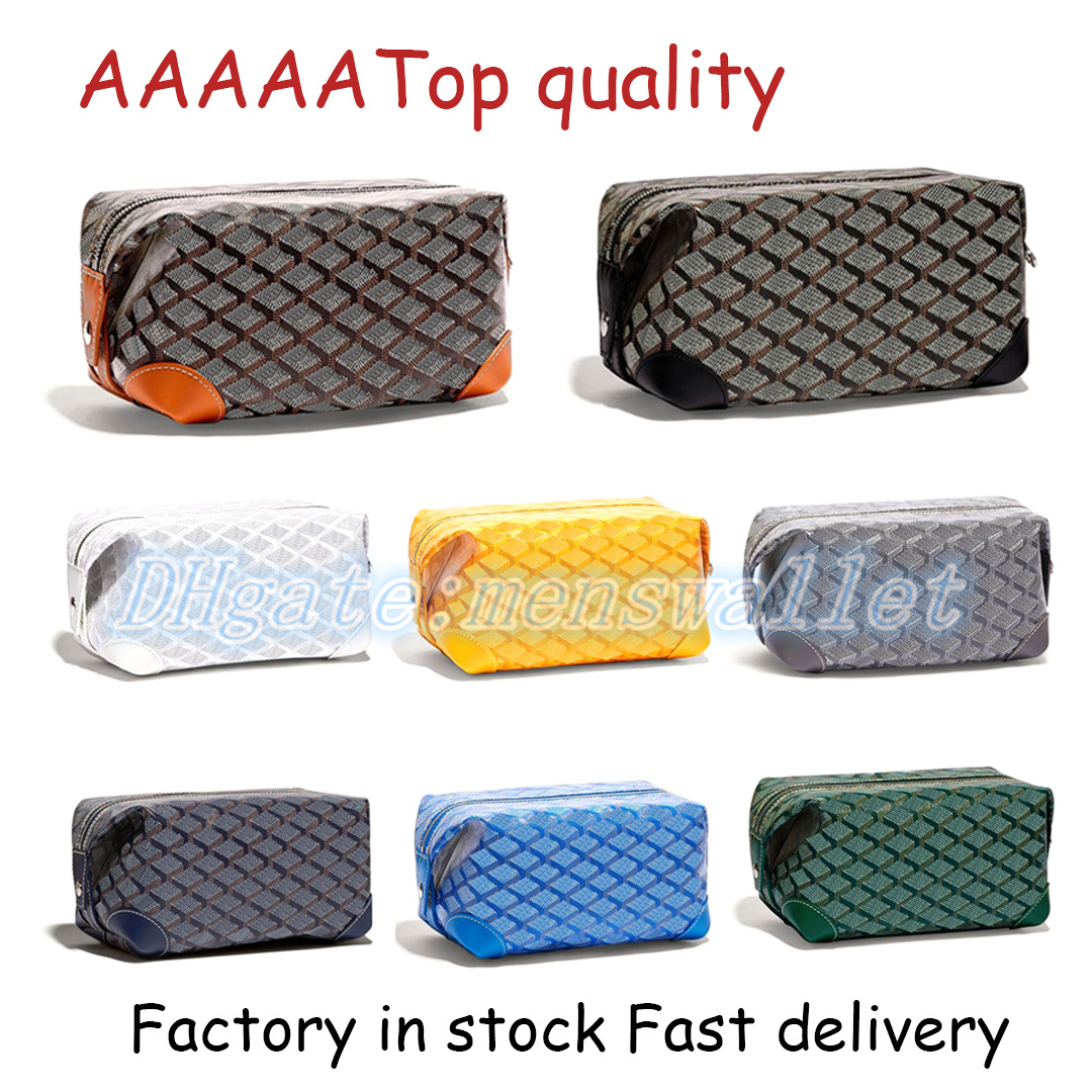 

new fashion Toiletry 25 wash Bags travel cosmetic Luxury Designer textured Leather Top quality CrossBody handbag Mens Womens clutch Make up Shoulder Bag Hobo purse