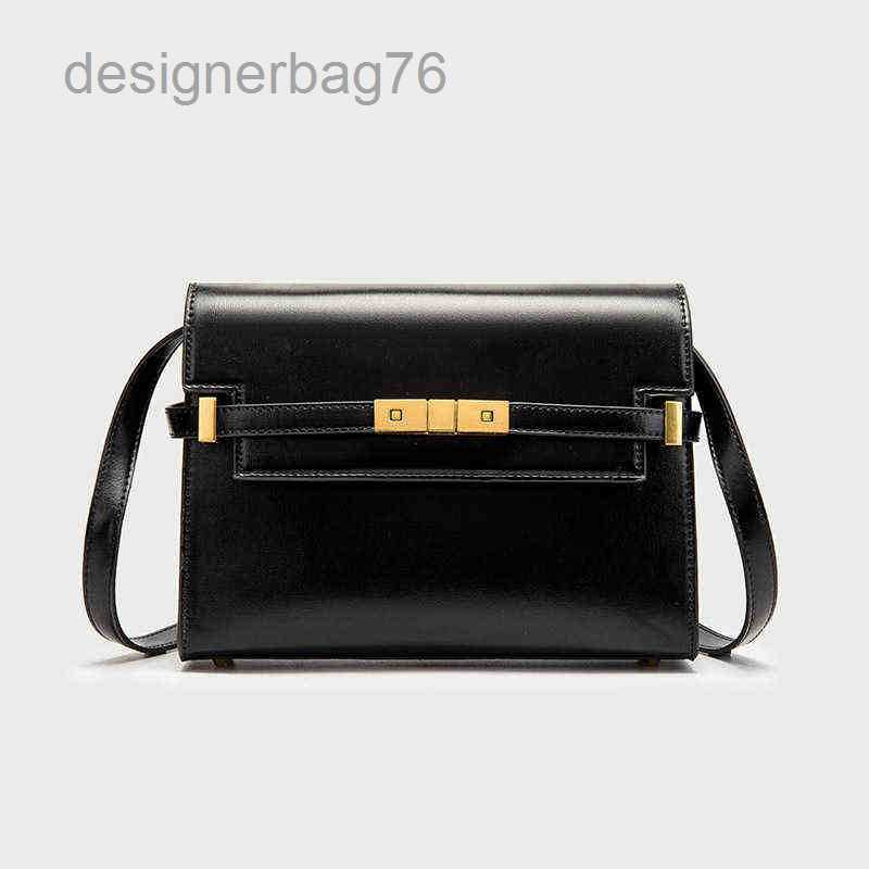 

Chain Hands outlet Handbag Paris Designer Brand Fashion Tassel Shoulder Bag Siant Lourent Manhattan Niki Women's Trendy Leather Retro Versatile Lady 2ZNC, Large plain black