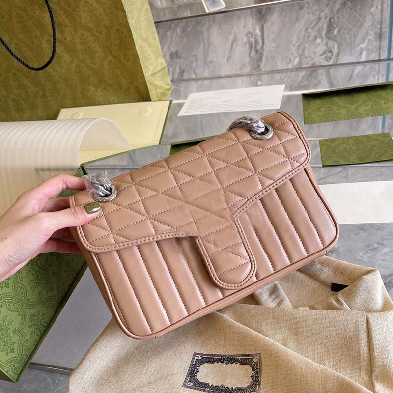 

2023 designer bags new style bag wallet for women clutch fashion box lady coin purse woman quality leather fashion women purses wallet on chain, Nude