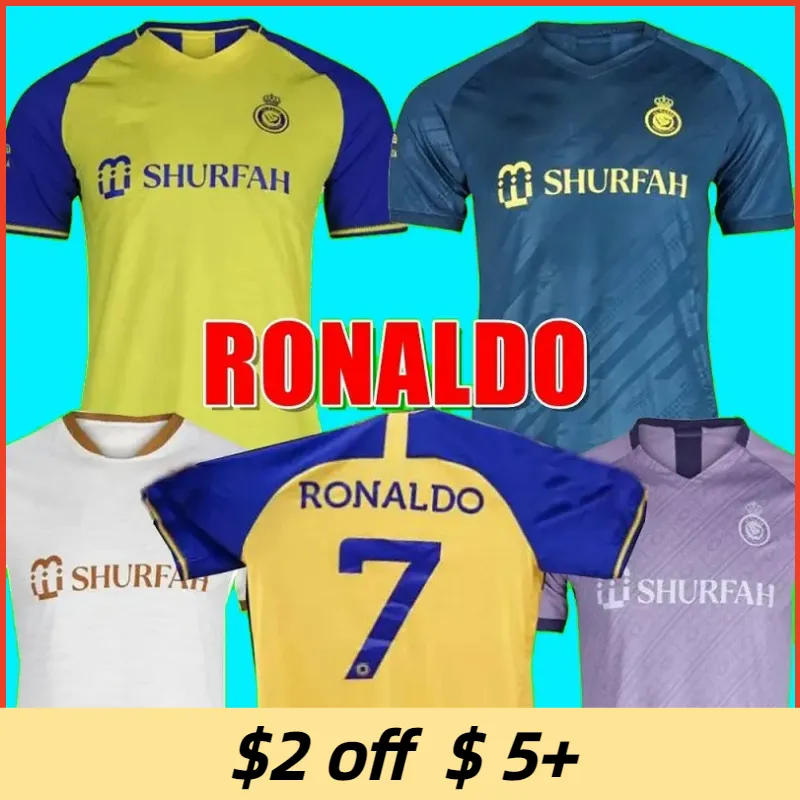 

Al Nassr FC soccer Jerseys Ronaldo 2022 2023 Home yellow away 22 23 CR7 Gonzalo Martinez Talisca Ghislain Konan Vincent Aboubakar men Football shirt Al-Nassr FC, 22 23 third aldult
