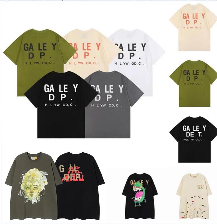 

2023 Galleryse depts Tees T Shirts Mens Women Designers T-shirts Galleryes depts Cottons Tops Man S Casual Shirt Luxurys Clothing Street Shorts Sleeve Clothes, Shipping fee