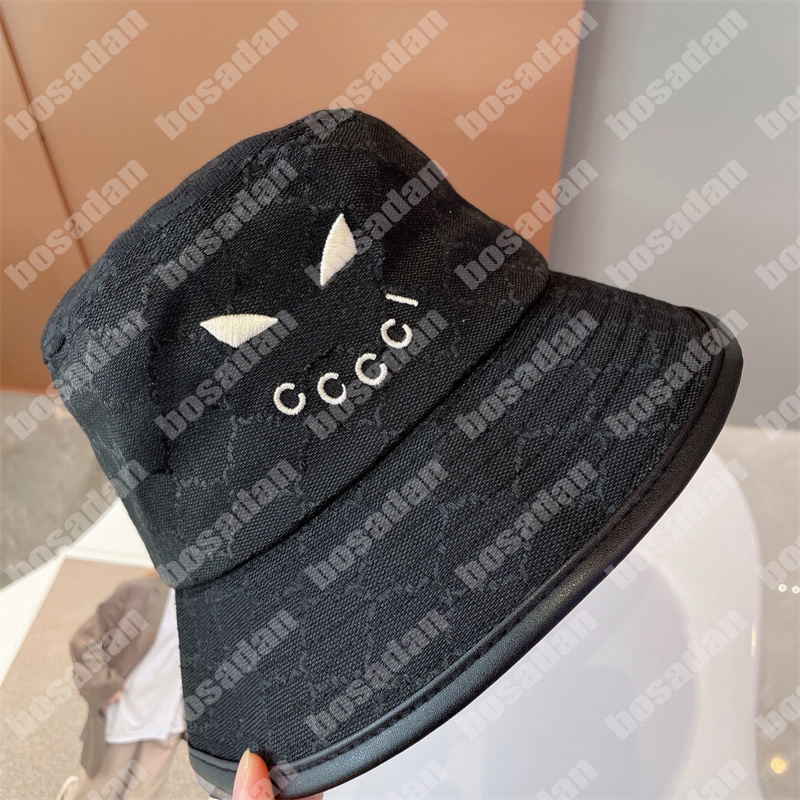 

New Fashion Bucket Hats Full Letter Baseball Cap Designer Caps Hats For Womens Mens Luxury Ball Caps Casquette Summer Sunhat 6 Style, G1