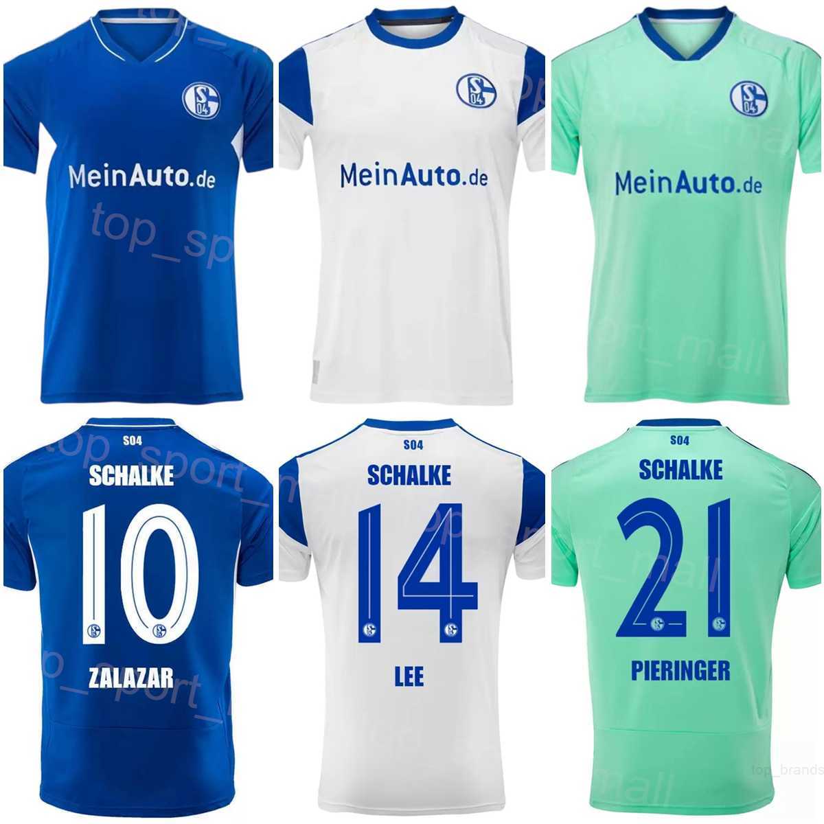 

Club Schalke 04 Soccer 2 Thomas Ouwejan Jerseys 2022-23 FC 11 Marius Bulter 33 Malick Thiaw 13 Alexander Schwolow 8 Danny Latza 10 Rodrigo Zalazar Football Shirt Kits, With patch