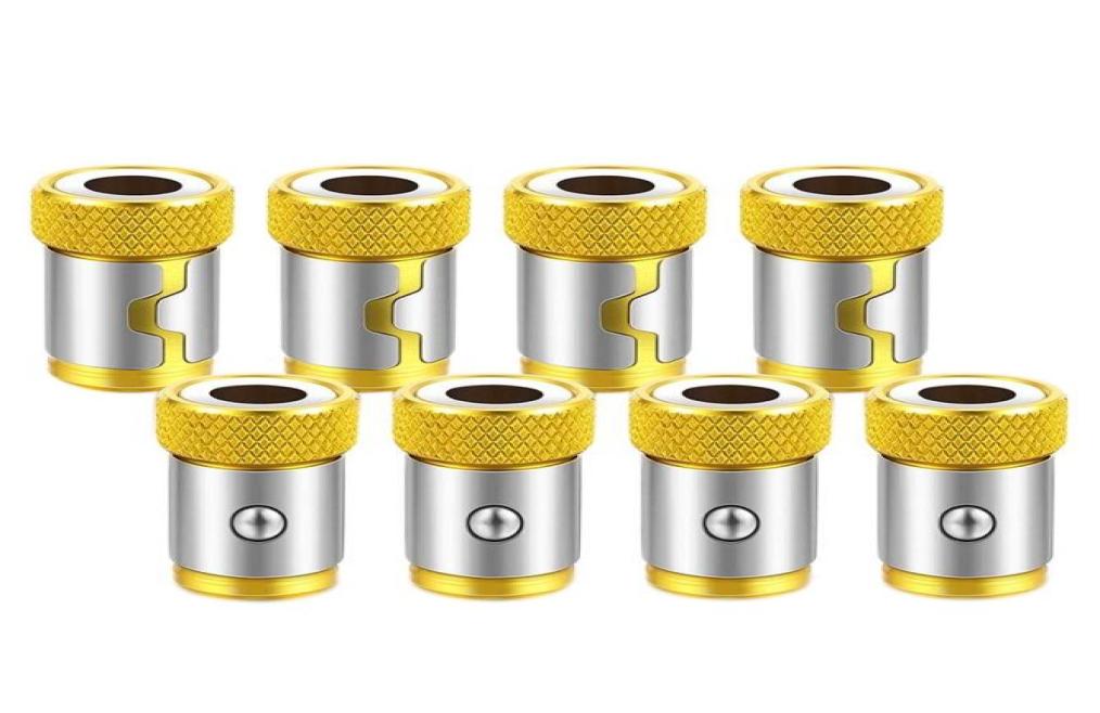 

Professional Hand Tool Sets 8PCS Magnetic Screw Ring Metal Bit Magnetizer Holders Applied To 14 Inch 635 Mm Hex Screwdriver2621988