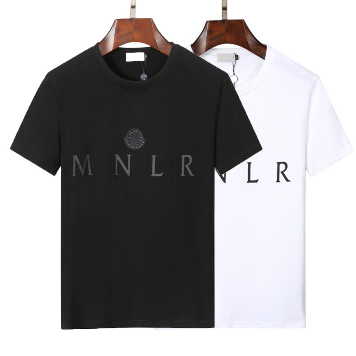 

Summer men designer t shirt round neck style short sleeves womens printed couple black white tshirt casual tops tees rockstar clothing