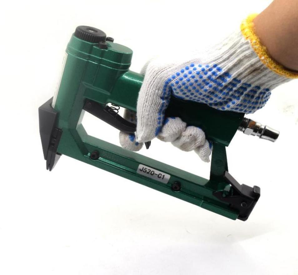 

Pneumatic Tools J520C1 Staples Gun Air Stapler For Po Frame Slice Nails DIY Nailer Nail With 10000PCS3545687