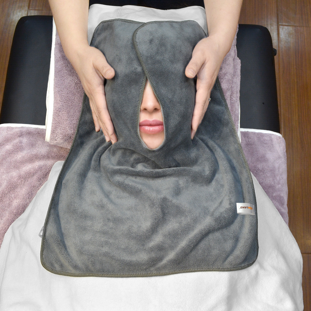 

Bath Towel Microfiber Soft Salon Beauty Spa Microfibre U Shape Esthetician Face With S40cmX50cm 3 pcs 230213, Grey