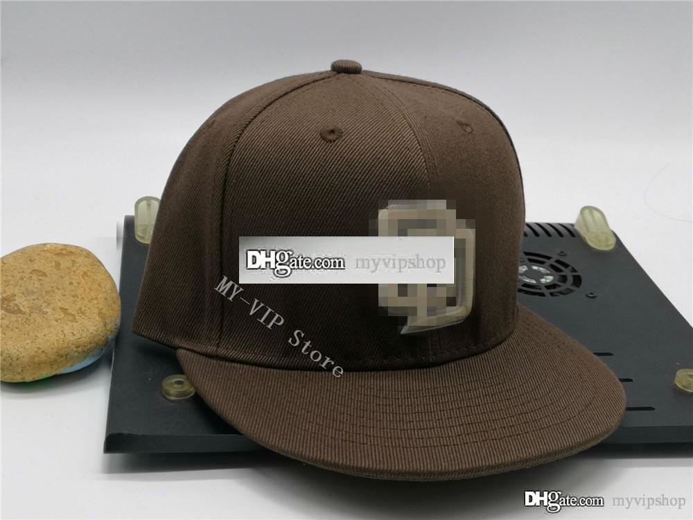 

New 2023 San Diego Fitted Hats Brown Color Baseball Caps Adult Boston Hip Hop SD Fitted Cap Men Women Full Closed Gorra, Vip-17