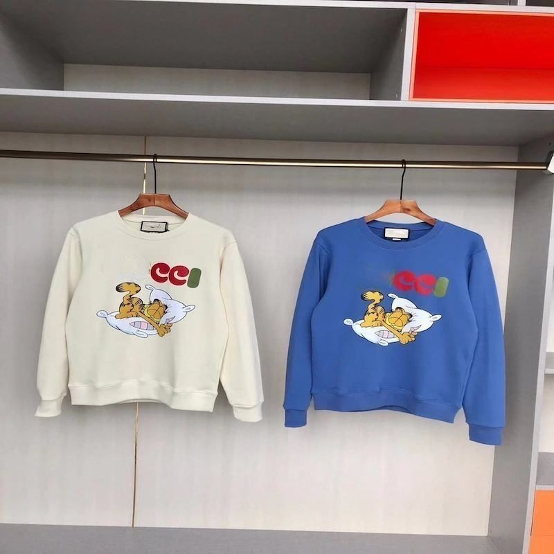

Designer Hoodie Suit Mens Womens Fashion Streetwear Pullover Sweatshirts Loose Hoodies Lovers Tops Clothing ucci, Empty bag(not sell separately)