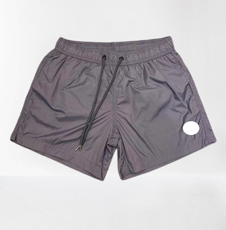 

luxury designer French brand mens shorts swim shorts classic simple sport summer women trend pure breathable short-clothing beach holiday shorts grey size -XXXL