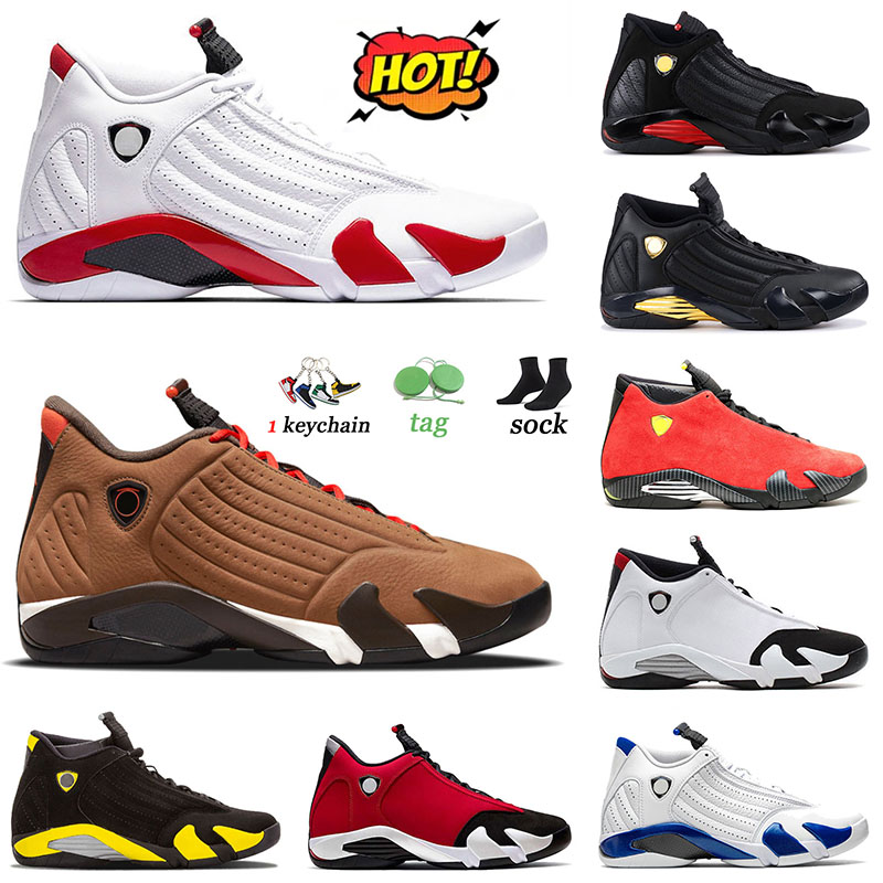 

14s Trainers Hotsale Winterized Basketball Shoes J14 Jumpman 14 Candy Cane Hyper Royal Thunder DEFINING MOMENTS Black Toe Gym Red Toro 40-47 Sports Sneakers Men, Last shot 2018 release