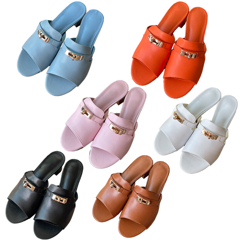 

Designer Slide Sandal Woman Rubber High Heels platform Slipper Outdoor womens Beach Slides Slippers Flops Ladies sandals slider shoes 35-40 x17S#, Custom