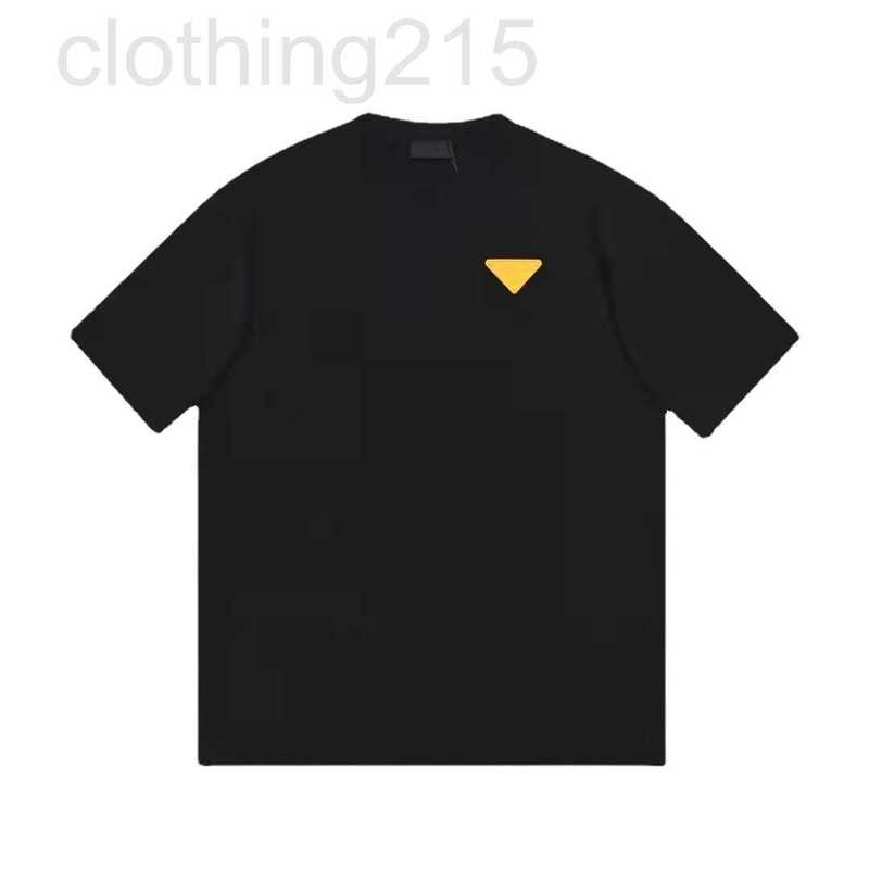 

Men' Hoodies & Sweatshirts Designer 2022 summer new color label men and women' versatile short-sleeved t-shirt loose DAFL, White