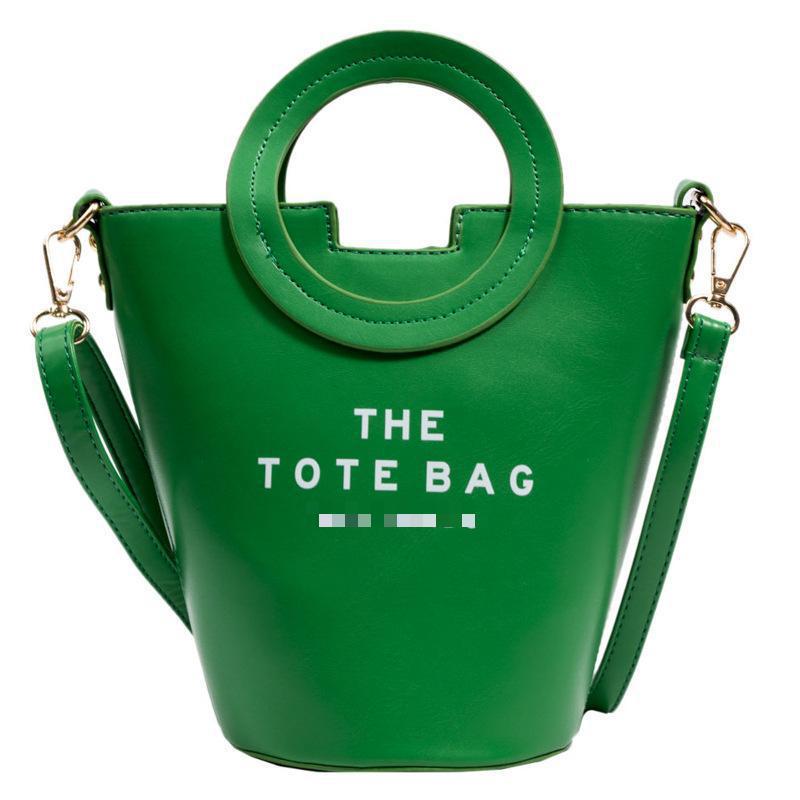 green totes bags for woman Spring Black brown Luxury handbags leather purse handbag fashion round women the tote bag girl pink blue wallet Designer