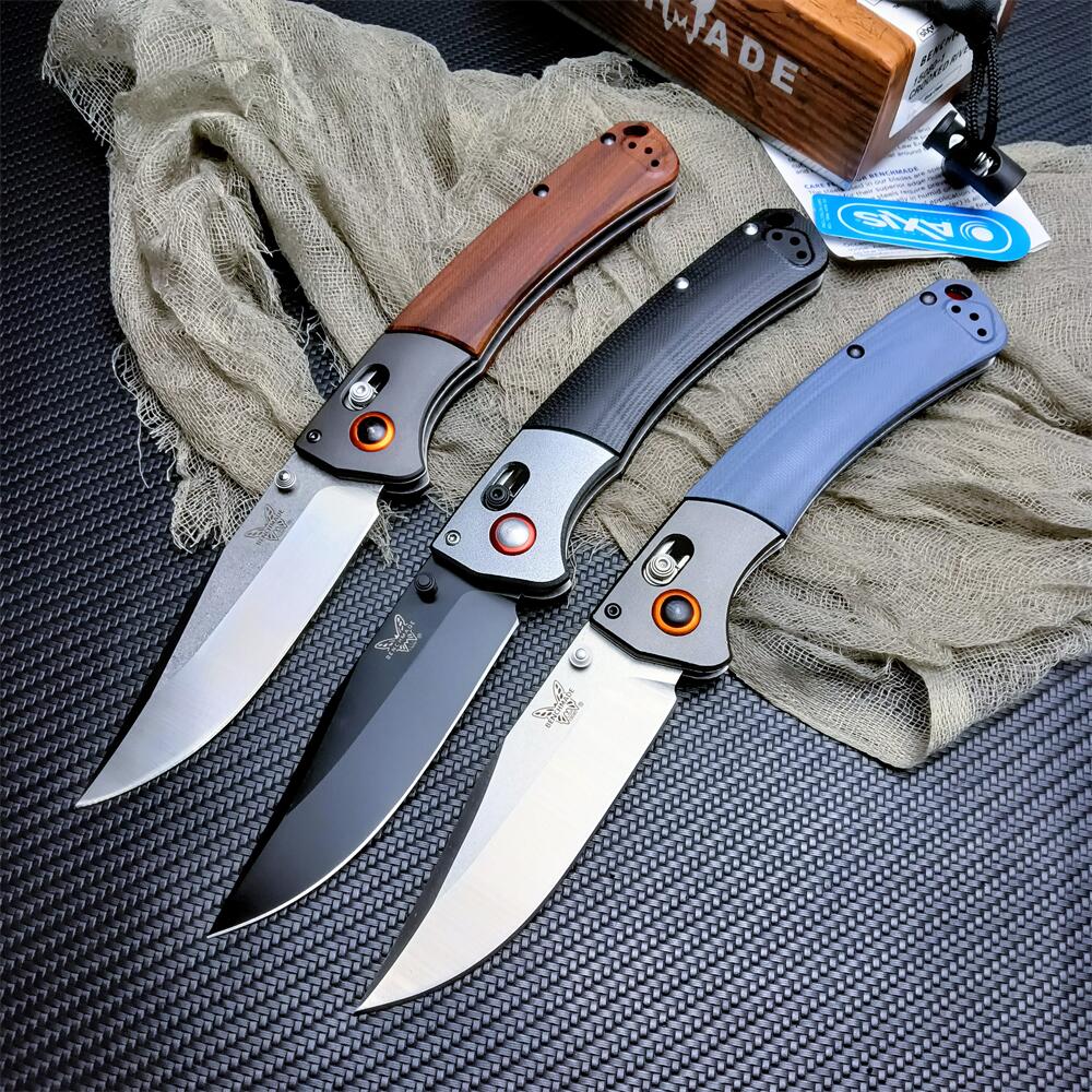 

Benchmade 15080 Crooked River Bugout AXIS Folding Knife S30V 3310 UT85 4850 EDC Tools Pocket Tactical Knives 3400 565-1 940 9400 13 11 9 Inch C07 A07 BM42 9070
