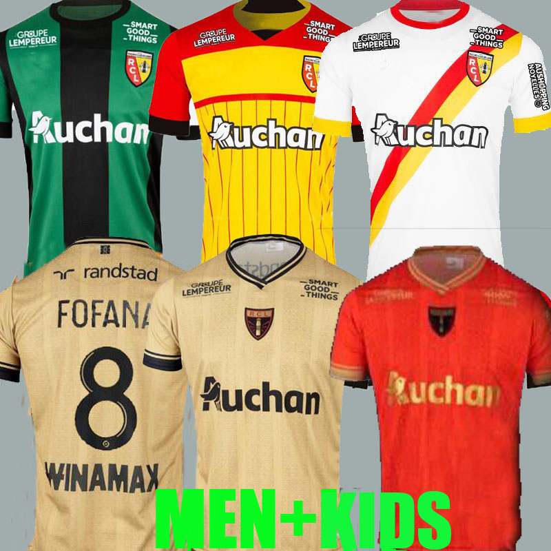 

2022 maillot RC Lens Saint-Barbe special soccer jerseys third away 22 23 KAKUTA OPENDA 11 GANAGO SOTOCA FOFANA Said FORTES Football Shirts 2023 kids home BUKSA BANZA, Gk+patch