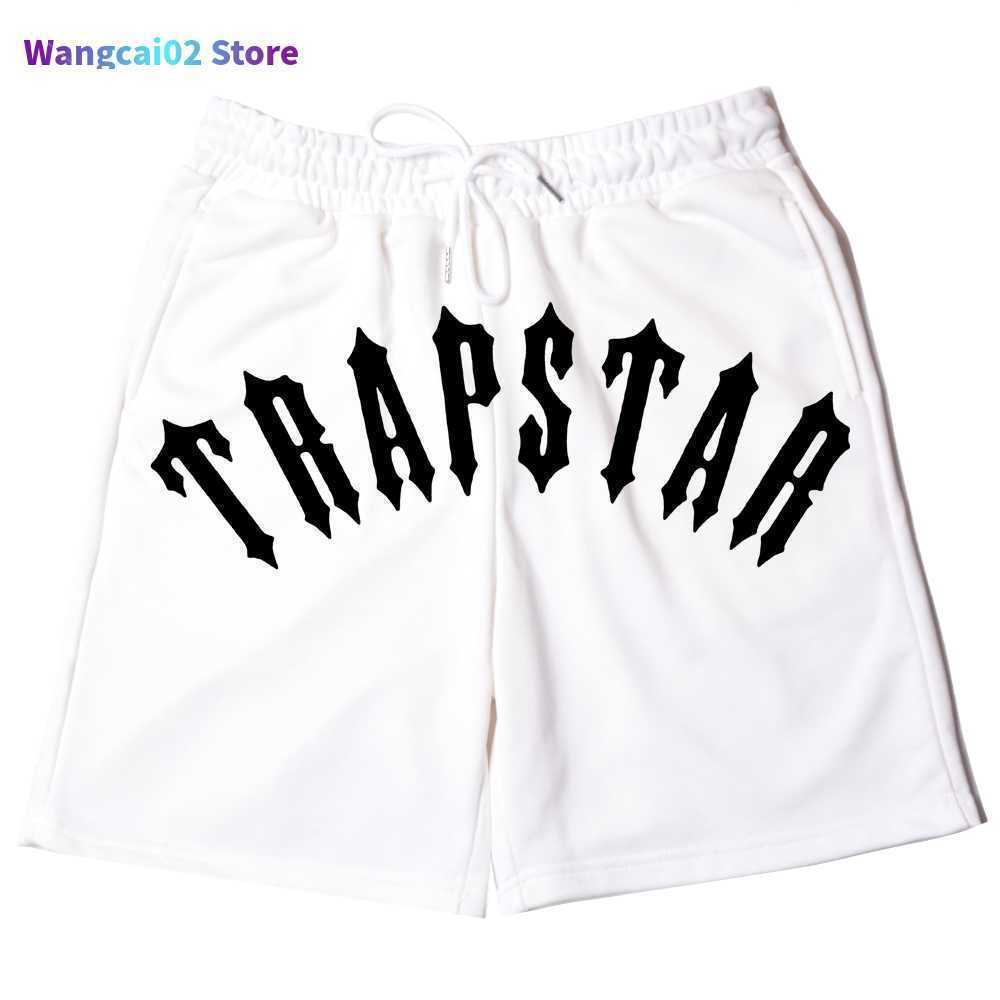 

Men' Shorts Men' Shorts Summer Men TRAPSTAR Basic Baseball World Five-Point Board Fitness Sports Casual Beach Short Pants 021423H, Sky blue 2