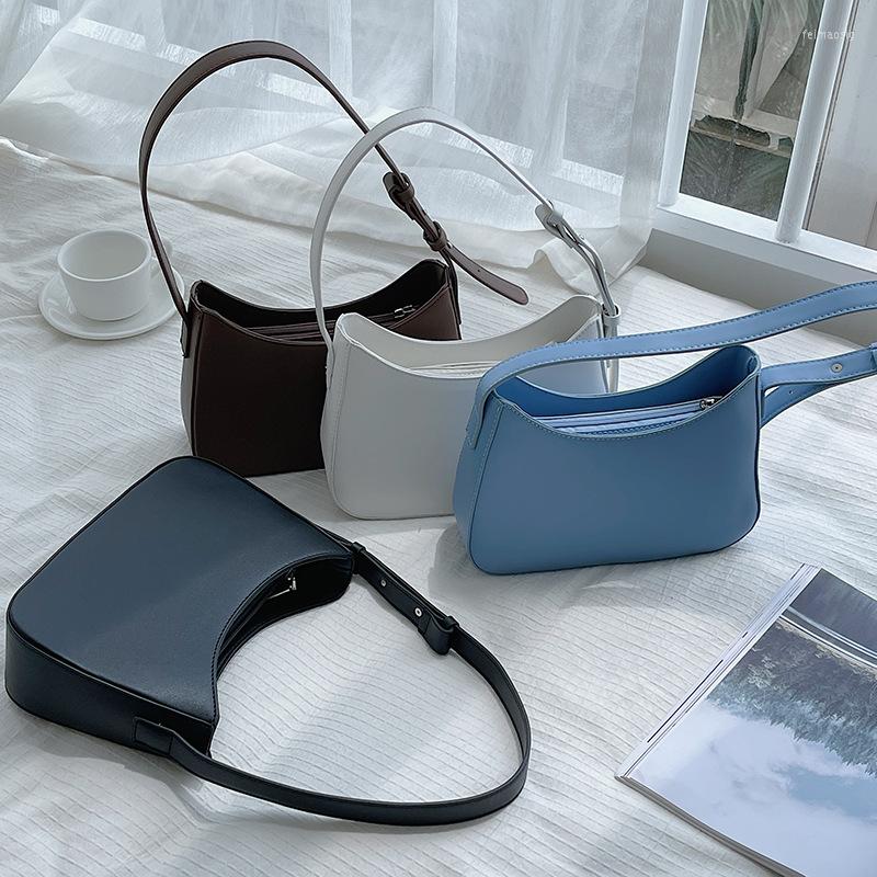 

Evening Bags SUNNY BEACH Stylish Luxury Tote Shoulder Bag For Women Underarm PU Leather Handbags Bolsas Female, White