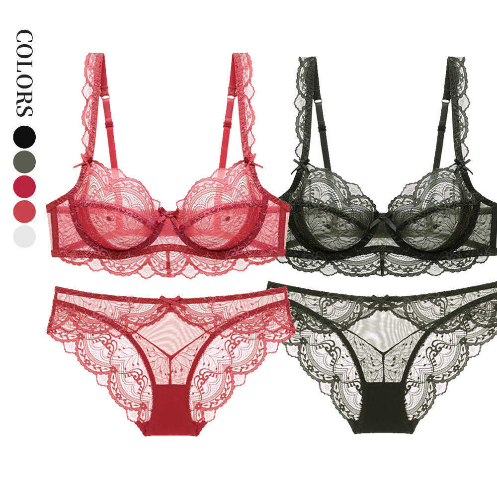 

Ladies Bra Set S-shaper Underwear Sexy and Panty New Design Big Without, Black