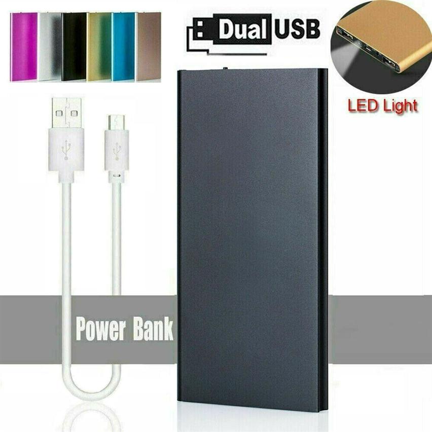 

NEW 2 1A Ultra Slim Portable Powerbank Charger Cell Phone Power Banks283L