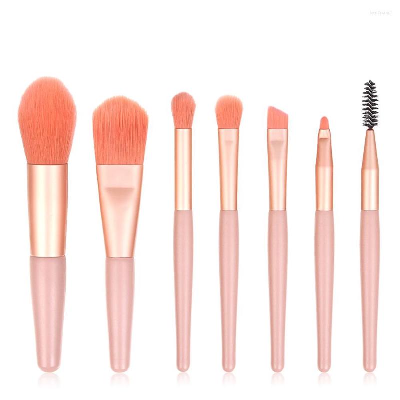 

Makeup Brushes Private Label 7pcs Set Eye Shadow Blush Powder Blending Women Cosmetic Brush Soft Custom Bulk