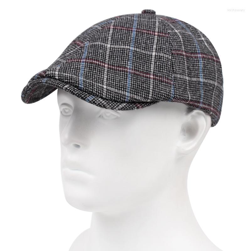 

Berets 2023 Men's Cotton Cap Fall And Winter Warm, Black