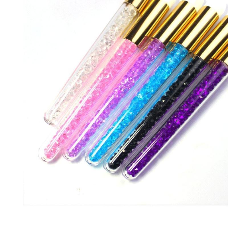 

False Eyelashes Sequin Eyelash Cleaning Brush Washing Makeup Care Tools Extensions Lash Skin Cleaner R1A7