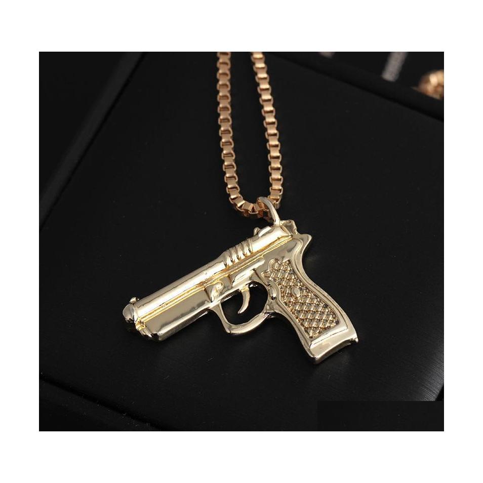 

Pendant Necklaces Hip Hop Jewelry Cuban Chain Long Necklace Party Accessories Punk Drop Delivery Pendants Dhpaq