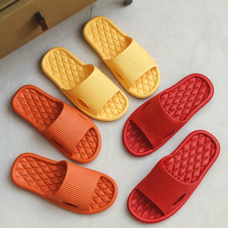 

Slippers Flip Flop Women Light Soft Bottom Lovers Home Shoes Bath Summer Men EVA Sandals Slides, Yellow