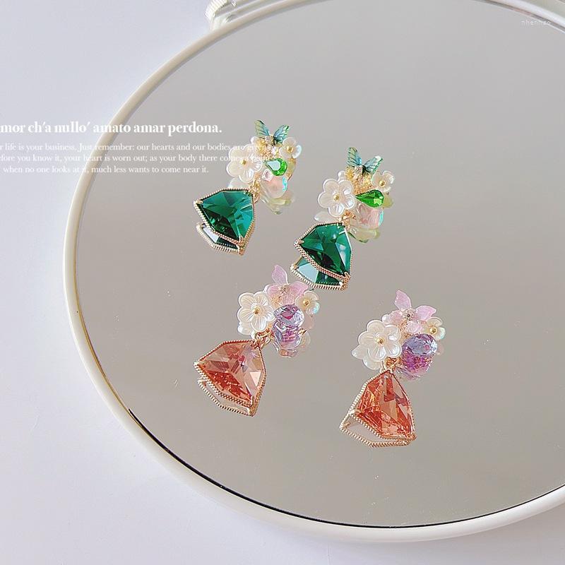 

Dangle Earrings Korean Fashion Acrylic Butterfly Shape Jewelry Small Fresh Sweet Drop Earing For Woman Gift 2023 Jewelrys