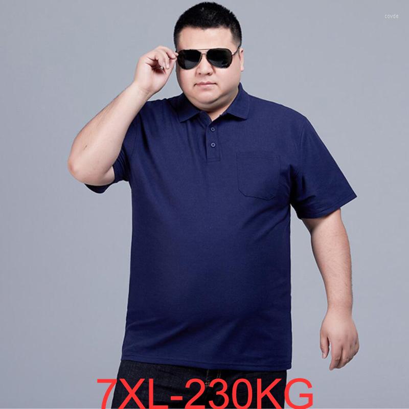 

Men's T Shirts Size Plus 7XL 230kg Men Polo-Shirts Short Sleeve Summer Casual Home Tees Super Big Tops 68 70 72 74 76 66, Orange