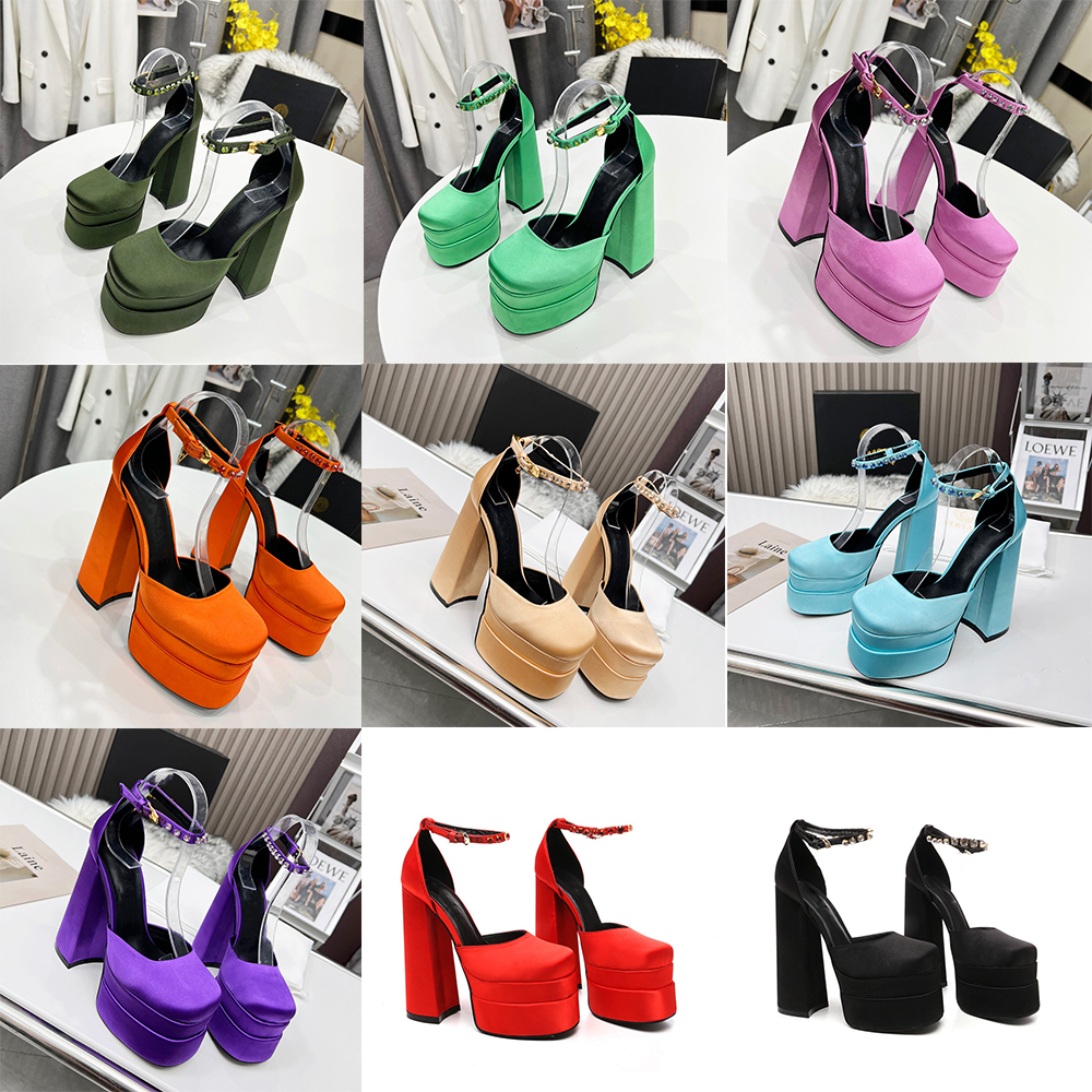 

Slippers Designer sandals women shoe summer Fashion Genuine Leather High Heel Platform shoes sexy womens sandal 15cm platform 5.5cm