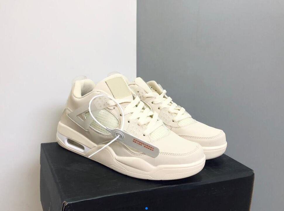 

Mens Shoes 4s Jumpman 4 University Sail Oreo Fire Bred Taupe Haze UNC Metallic Neon White Cement Desert Moss Guava Ice Womens Trainers, Khaki