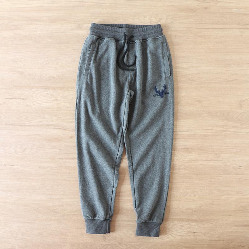 

Men's Pants Retro-style Loose Sports Leggings Autumn Men's Sweater, Black