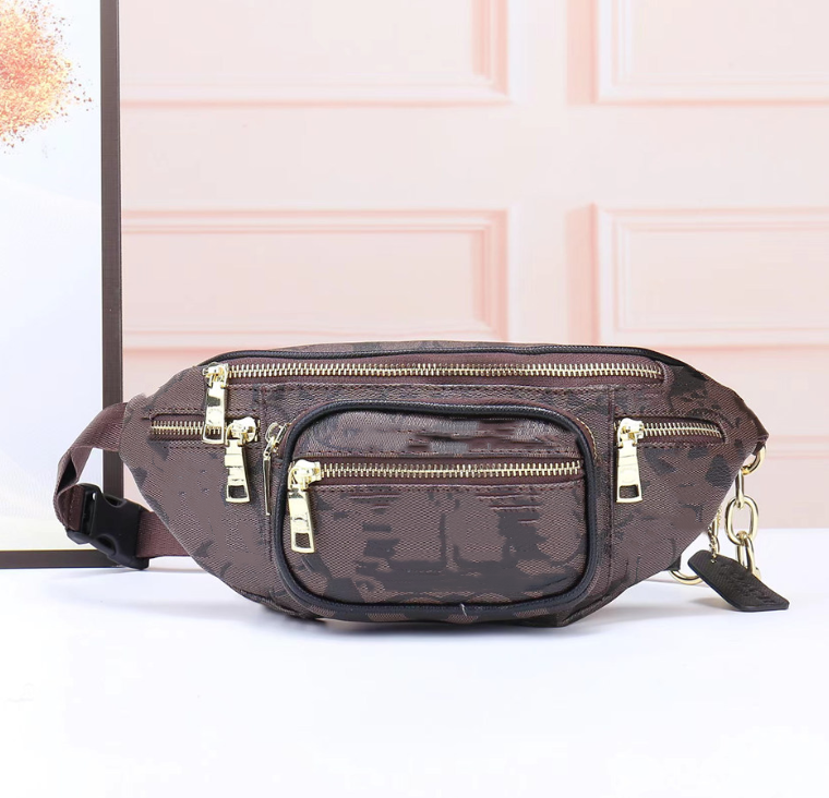 

Quality Cross Body Waist Bags Temperament Bumbags Fanny Pack Bum embossing flowers Famous soft leather, Aspic