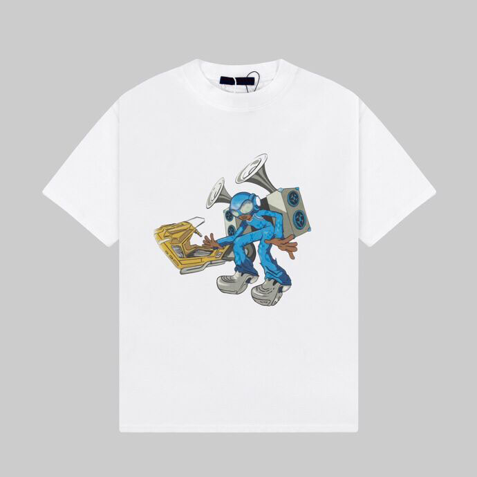 

Men's Plus Tees & Polos Hip-hop shirt short sleeve trend T-shirt unisex shirt men's sweatshirt Pullover vest size m-l-xl-xxl-xxxl women blouses g45s2, White