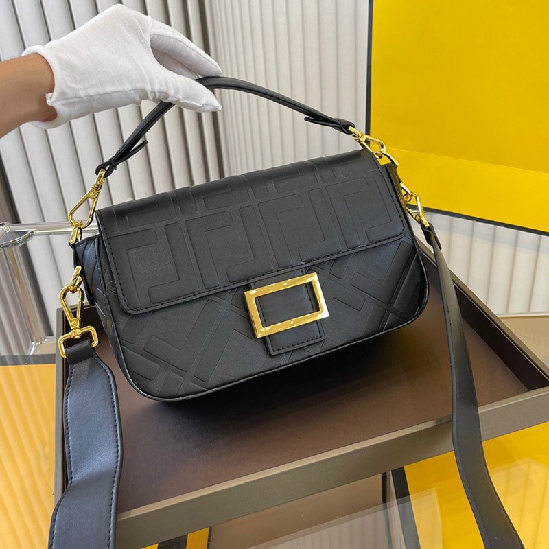 

2023 bags totes handbag designer bag women classic imitation brand gold stitching letter buckle shoulder bag versatile commuter party dinner, Color3