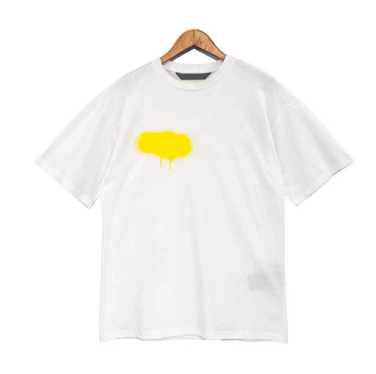 

Luxury Men's T shirts tShirt palms palmangel City Designer Limited Inkjet Graffiti Letter Printing Mens Womans Sailboat Short-sleeved Casual hz