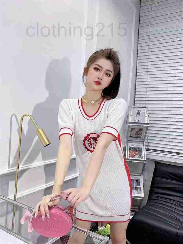 

Skirts&Skorts Designer Small 2023 early spring new product on the shelf knitted dress Xiangnana series 1IZ5, Black