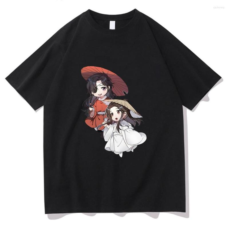 

Women's T Shirts Heaven Officials Blessing Tian Guan Ci Fu TGCF T-shirts WOMEN Cotton Casual Summer Tshirts Slight Strech Aesthetic, Blank