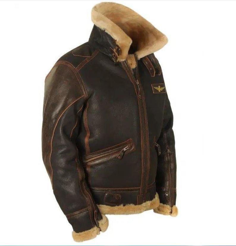 

Men's Jackets Autumn winter brown lapel zipper thickened warm coats leather jackets for men PU add wool parkas chaquetas hombre 230213, Camel