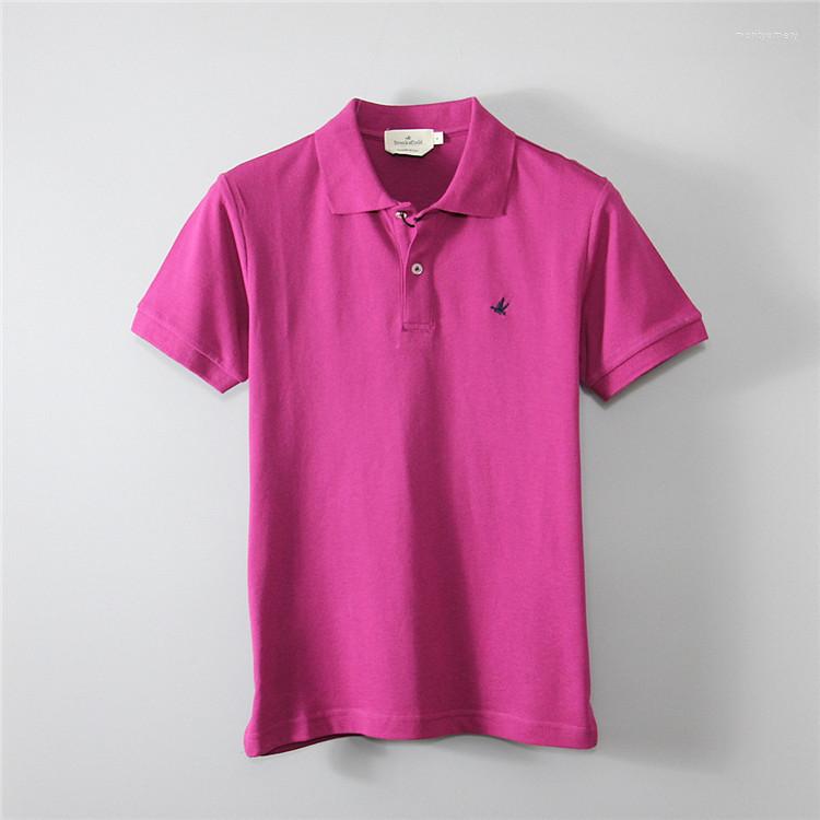 

Men' Polos Cotton Knit Men Solid Color Slim Fit Polo Shirt Plain Tops, Beige