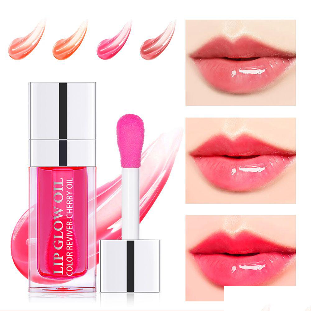 

Lip Gloss Oil Glow Crystal Jelly Moisturizing Plum Lipgloss Tint Long Lasting Nourishing Makeup Y Plump Tinted Make Up Drop Delivery Dhaim, 007 raspberry