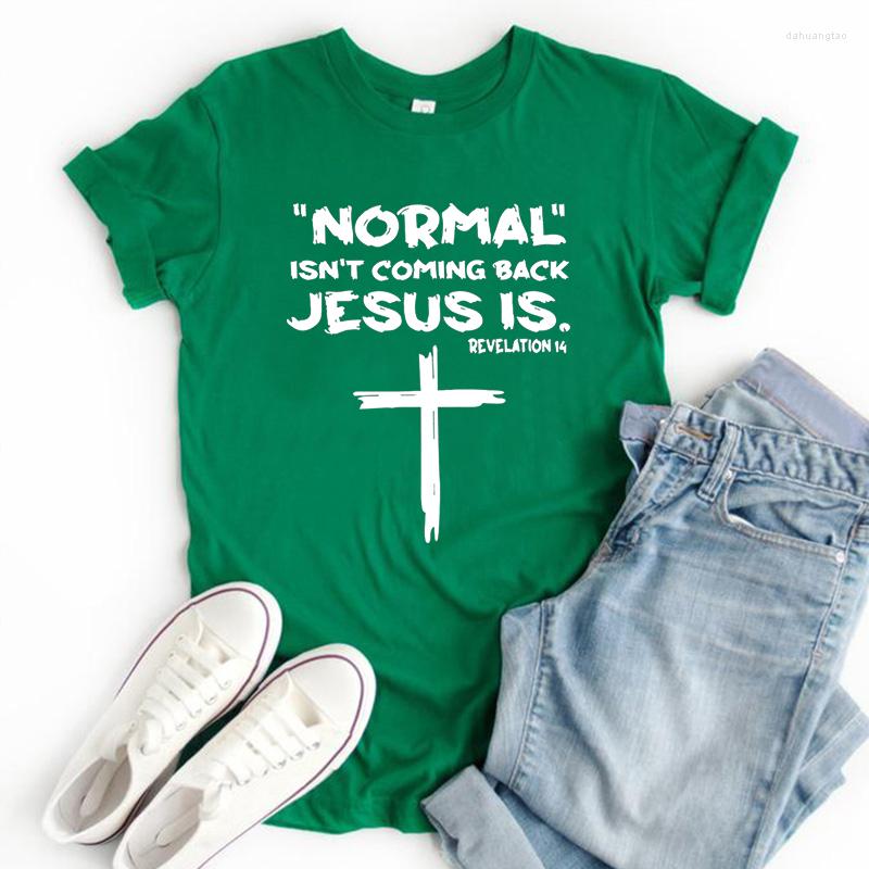 

Women's T Shirts Coming Back Jesus Shirt Inspirational Faith Vintage Clothes Religious Tee Motivational Kawaii L, Ws3990-g